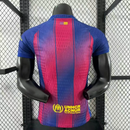 Camisa I Barcelona | 25/26 Modelo Jogador Nike - Vermelha e Azul
