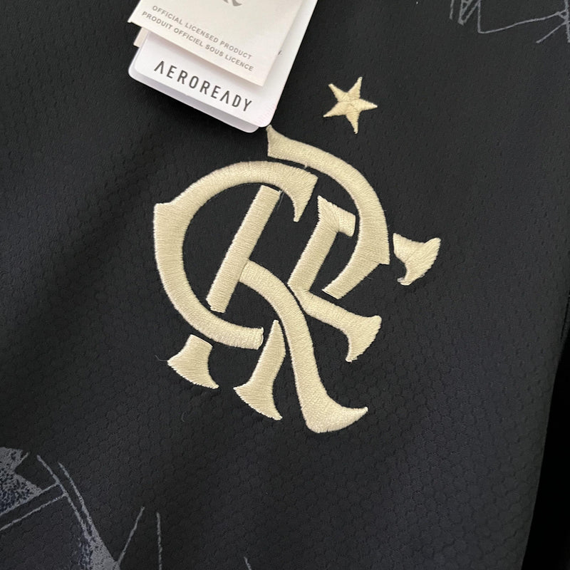 Camisa III Flamengo | 21/22 Torcedor Adidas - Preta