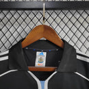 Camisa II Newcastle Retrô | 00/01 Adidas - Preta Branca e Azul