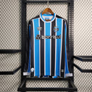 Camisa I Grêmio | 23/24 Torcedor Umbro - Azul e Preta - Manga Longa