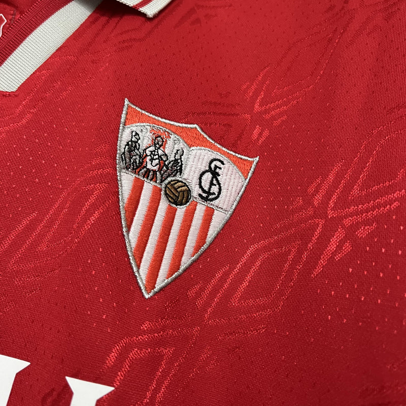 Camisa II Sevilla Retrô | 1994/96 Torcedor Umbro - Vermelha