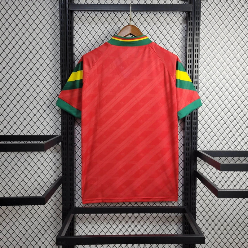 Camisa I Portugal Retrô | 1992 Adidas - Vermelha