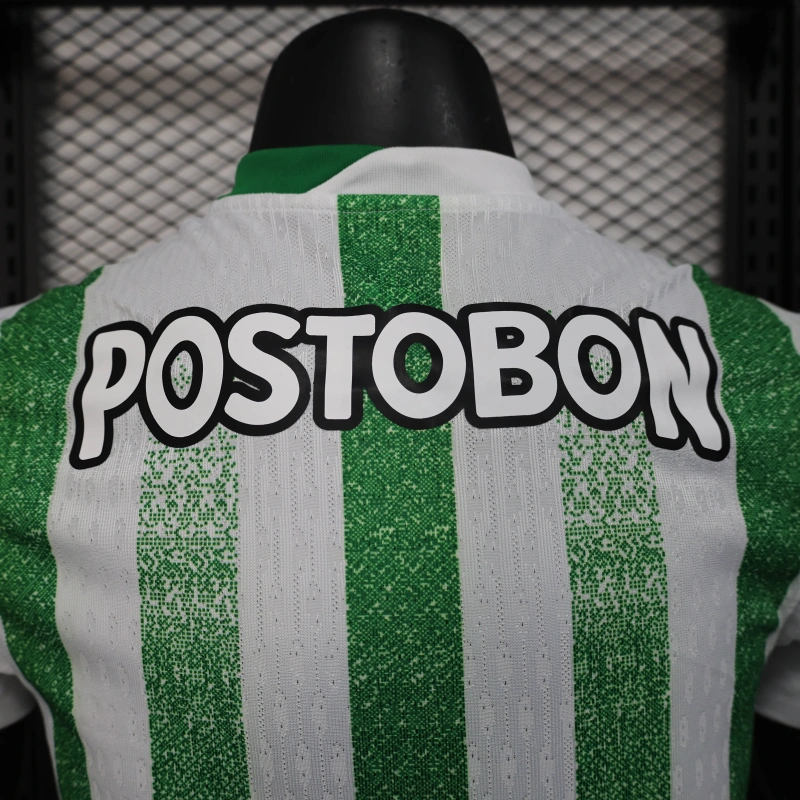 Camisa I Atlético Nacional | 25/26 Modelo Jogador Nike - Verde e Branca