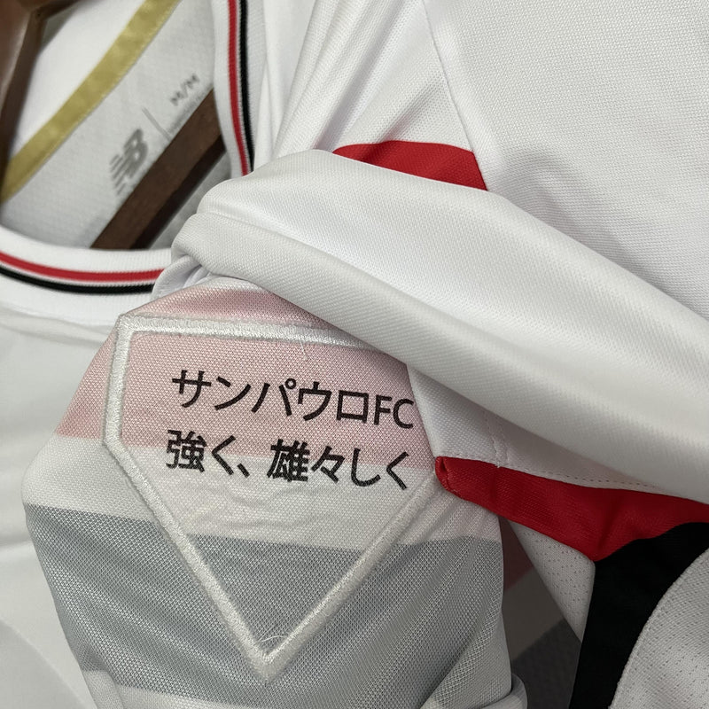 Camisa I São Paulo | 25/26 Torcedor New Balance - Feminina - Branca