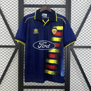 Camisa II Valencia Retrô | 96/97 Luanvi - Azul Vermelha e Amarela