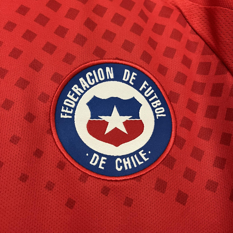 Camisa I Chile | 24/25 Torcedor Adidas - Vermelha