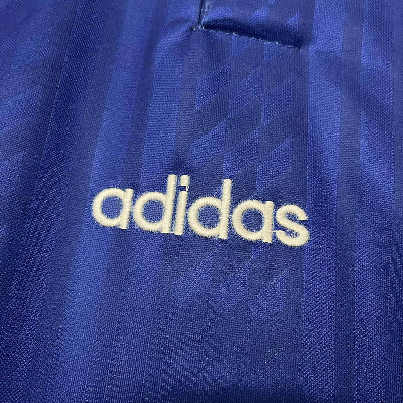 Camisa I França Retrô | 94/95 Torcedor Adidas - Azul