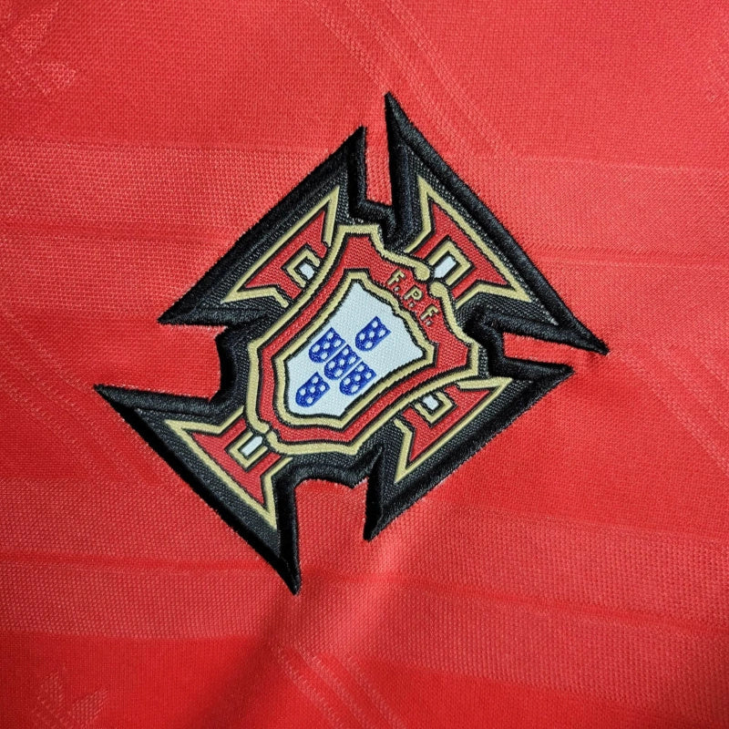 Camisa I Portugal Retrô | 1992 Adidas - Vermelha