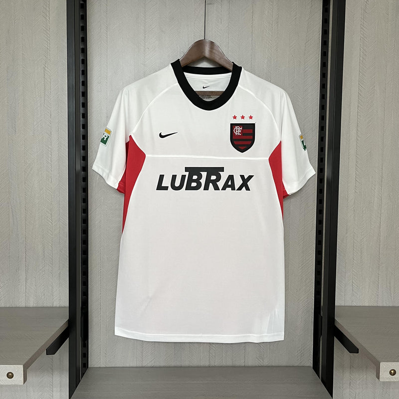 Camisa II Flamengo Retrô | 2001/02 Nike - Branca
