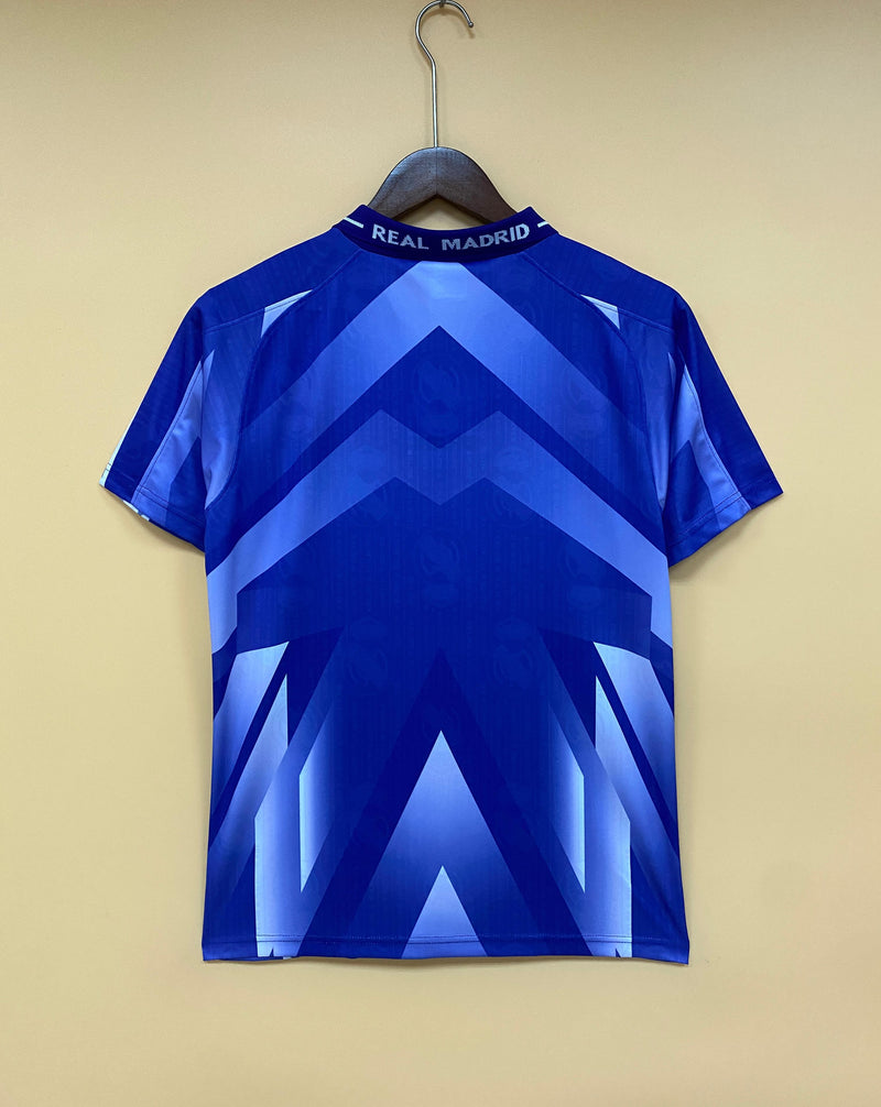 Camisa II Real Madrid Retrô | 96/97 Torcedor Kelme - Roxa