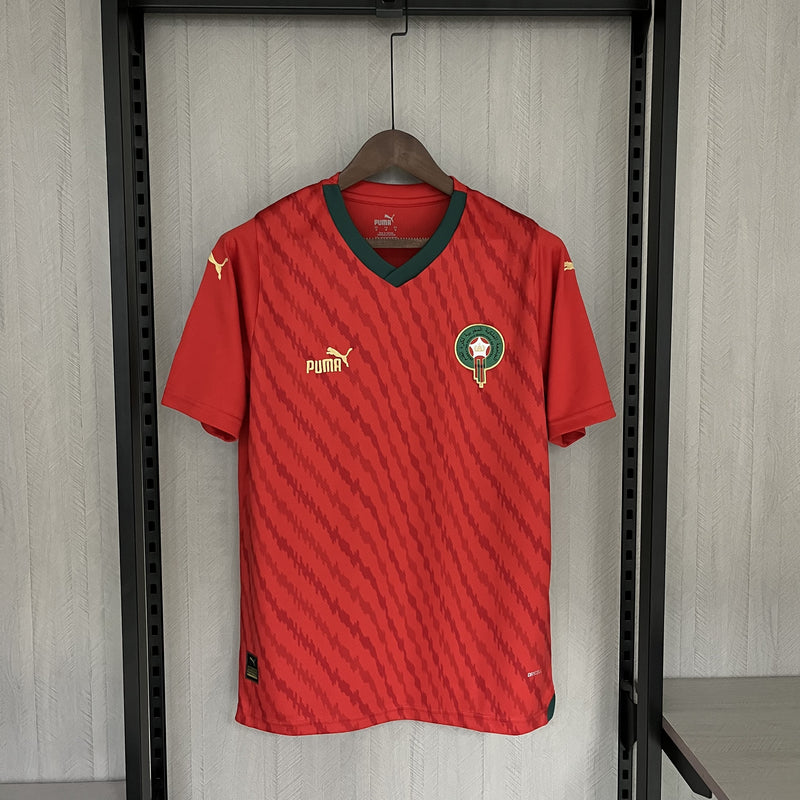 Camisa I Marrocos | 23/24 Torcedor Puma - Vermelha
