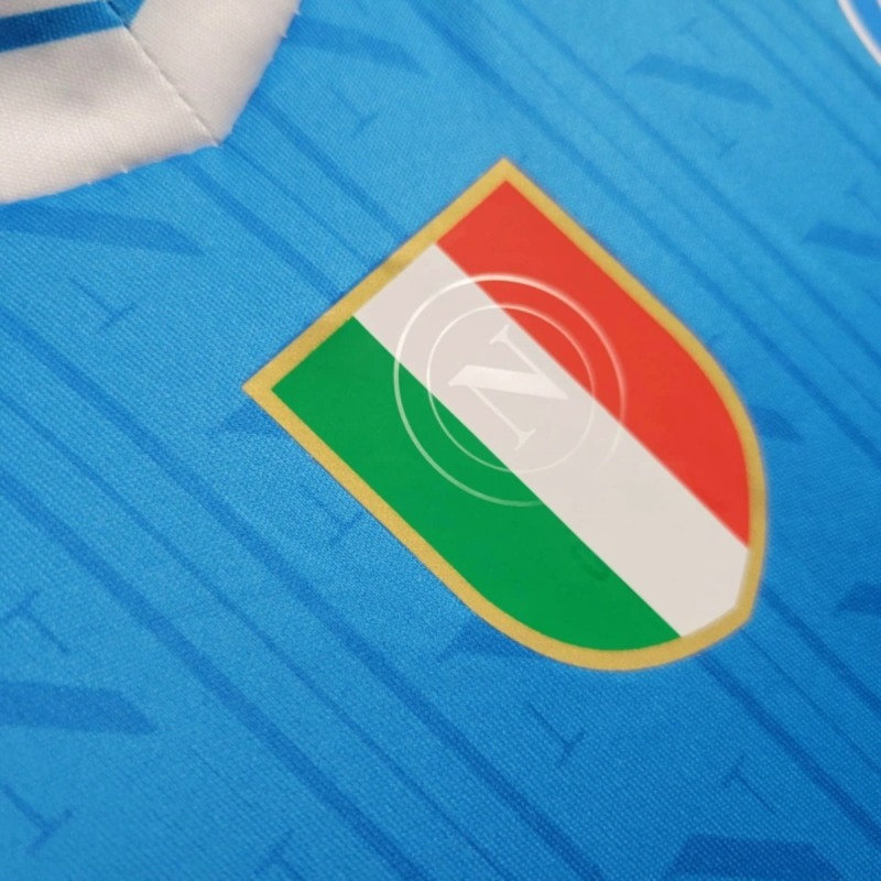 Camisa I Napoli | 25/26 Torcedor EA7 - Azul