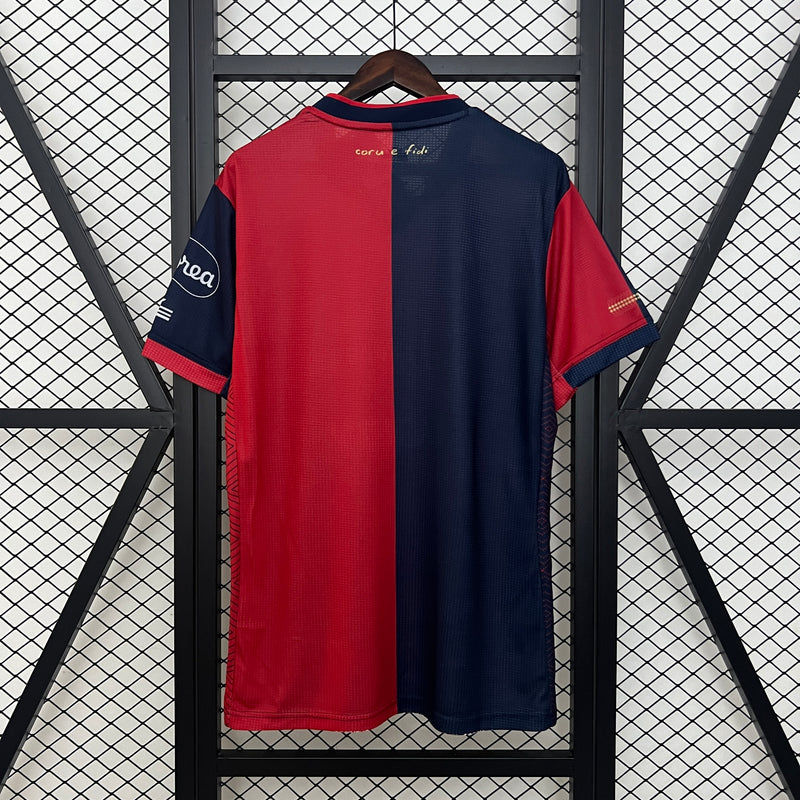 Camisa I Cagliari | 24/25 Torcedor EYE - Vermelha e Azul