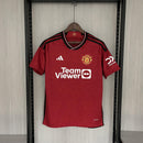 Camisa I Manchester United | 23/24 Torcedor Adidas - Vermelha