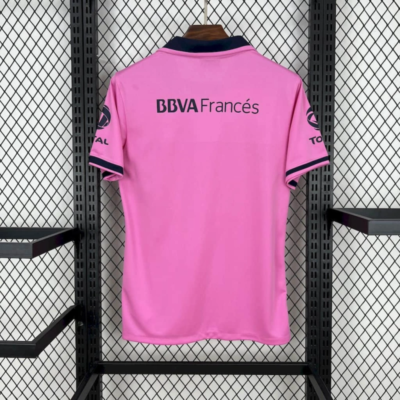 Camisa II Boca Juniors Retrô | 13/14 Nike - Rosa e Azul