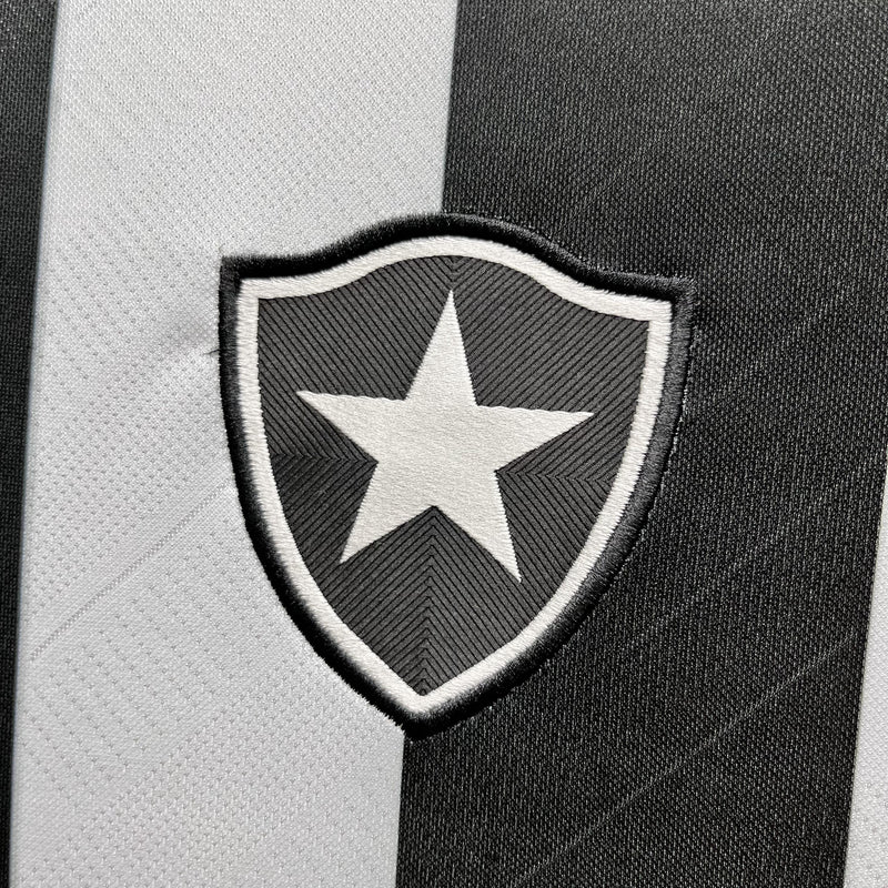 Camisa I Botafogo | 20/21 Torcedor Kappa - Feminina - Preta e Branca