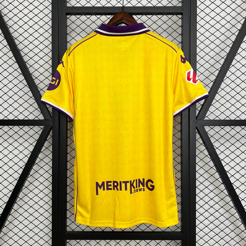 Camisa III Real Valladolid | 25/26 Torcedor Kappa - Amarela e Roxa