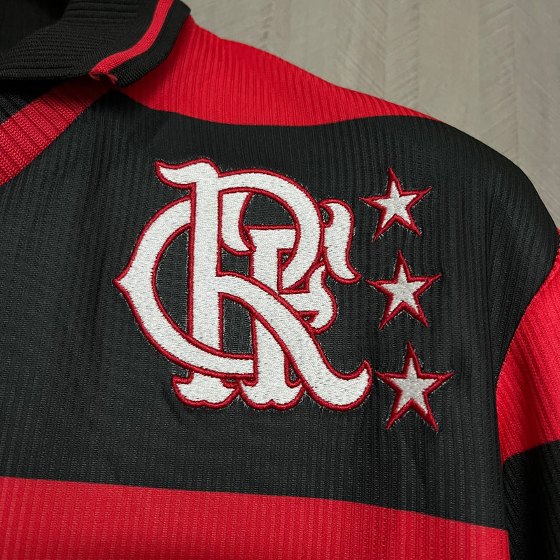 Camisa I Flamengo Retrô | 1999 Umbro - Vermelha e Preta