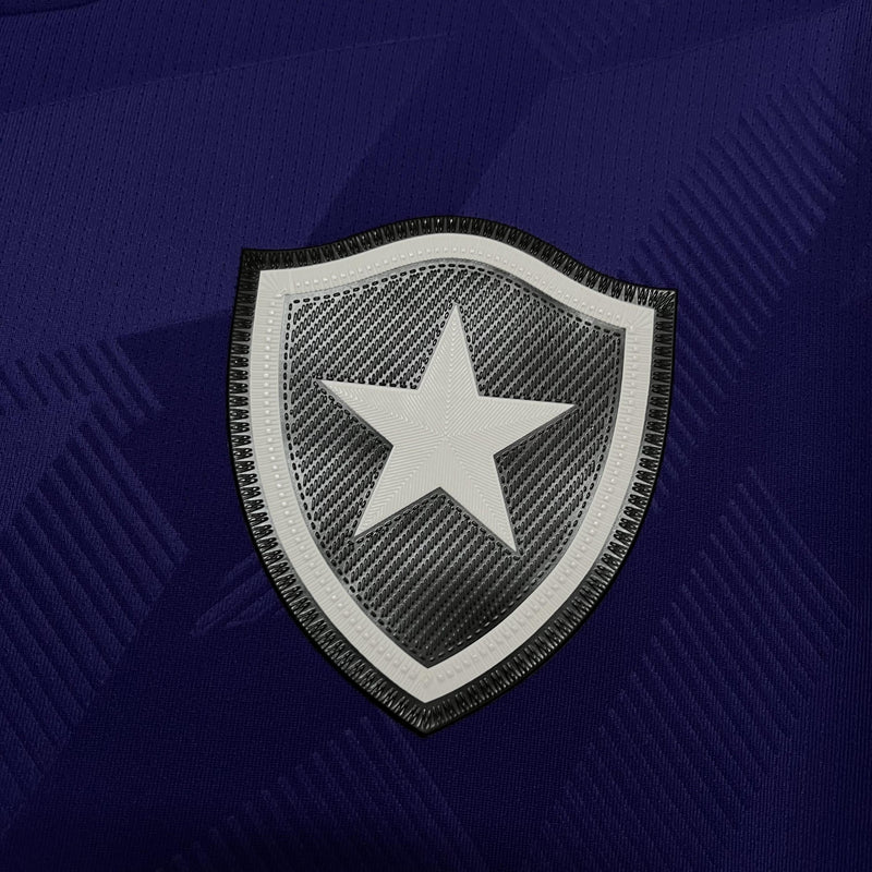 Camisa Goleiro Botafogo | 24/25 Torcedor Reebok - Roxa (Patrocinios)