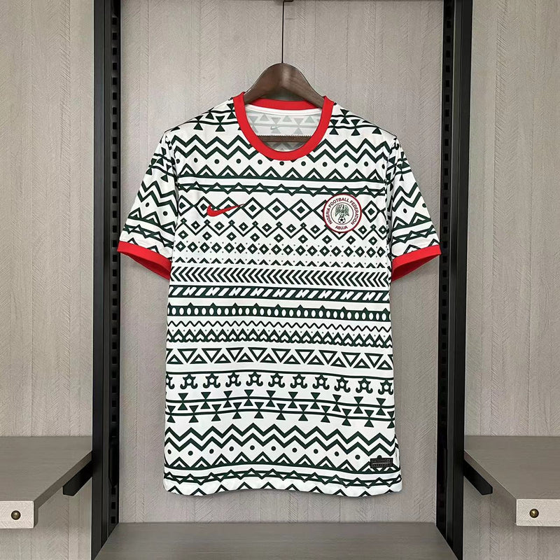 Camisa de Treino Nigéria | 23/24 Torcedor Nike - Branca e Verde