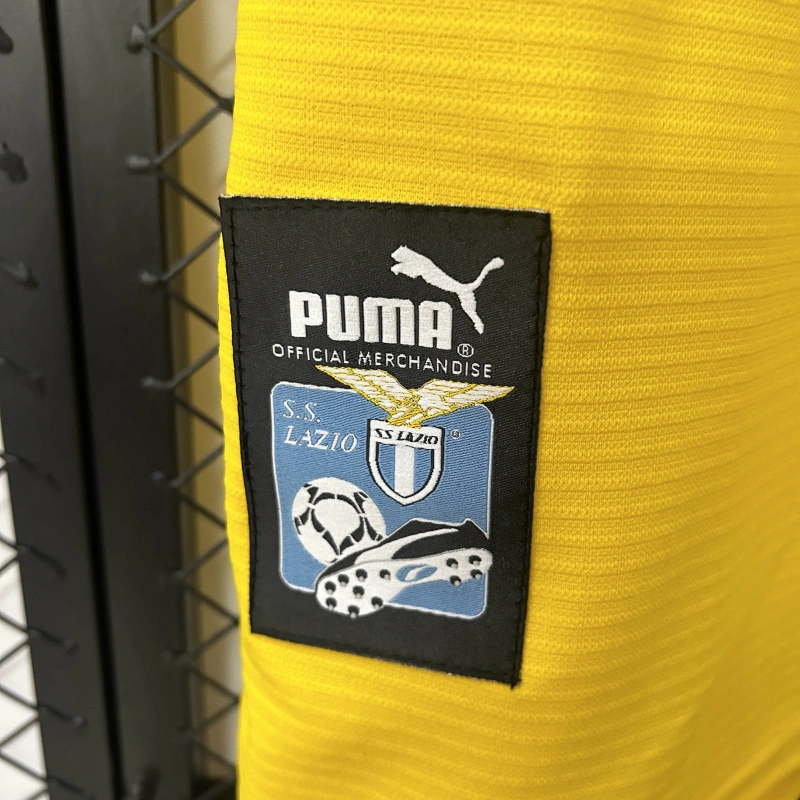 Camisa II Lazio Retrô | 98/99 Puma - Amarela e Azul
