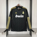 Camisa II Real Madrid Retrô | 11/12 Adidas - Preta - Manga Longa