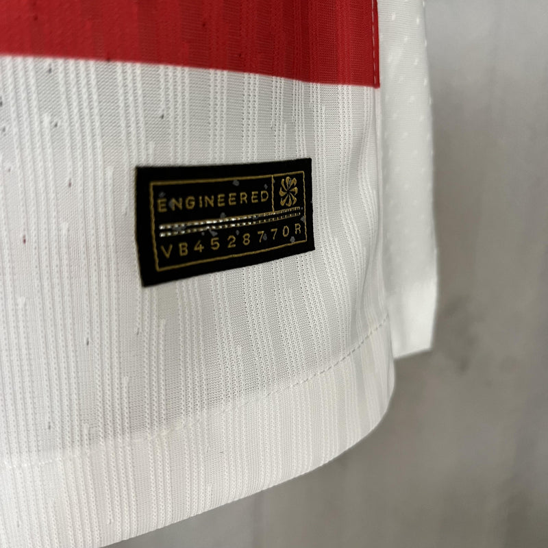 Camisa I Croácia | 24/25 Modelo Jogador Nike - Branca e Vermelha