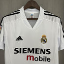 Camisa I Real Madrid Retrô | 04/05 Adidas - Branca