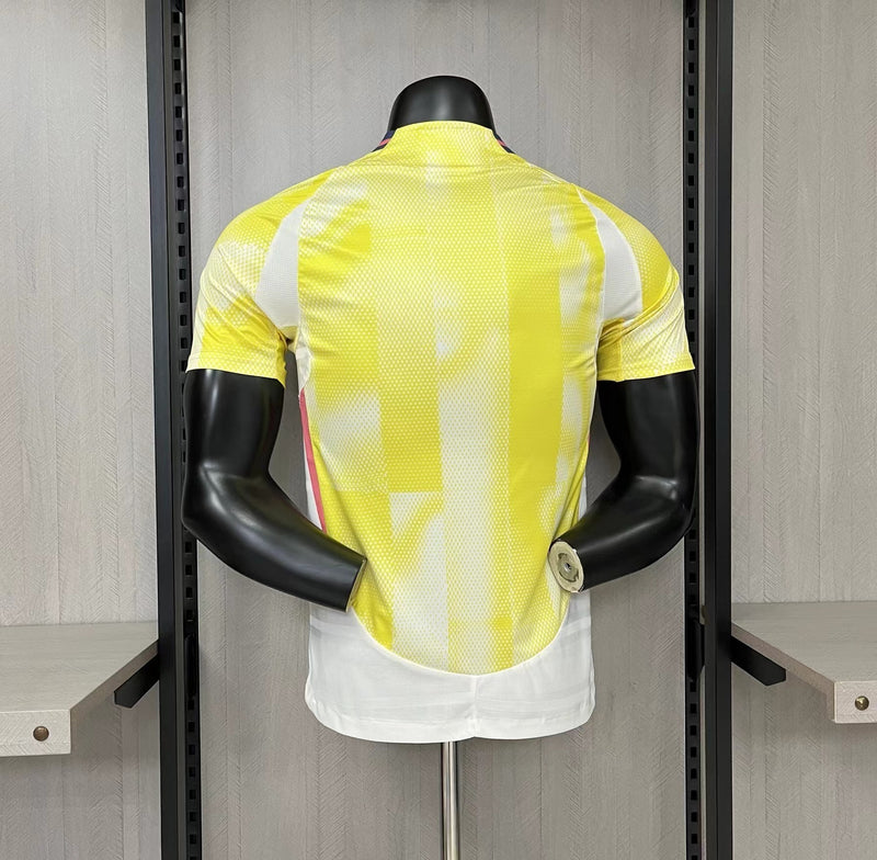 Camisa II Juventus | 24/25 Modelo Jogador Adidas - Amarela Branca e Rosa