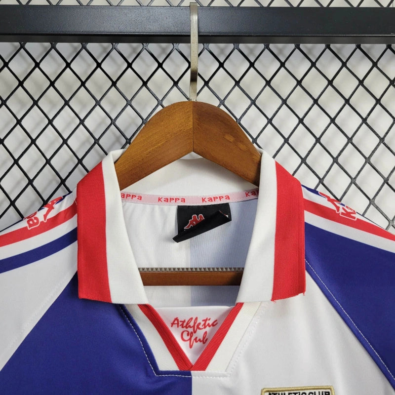 Camisa II Athletic Bilbao Retrô | 97/98 Kappa - Azul e Branca
