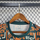 Camisa Pré Jogo Costa do Marfim | 2024 Torcedor Puna - Laranja Verde e Branca