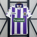 Camisa I Real Valladolid Retrô | 95/96 Kelme - Roxa e Branca