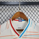 Camisa II Real Valladolid | 24/25 Torcedor Kappa - Branca Azul e Vermelha