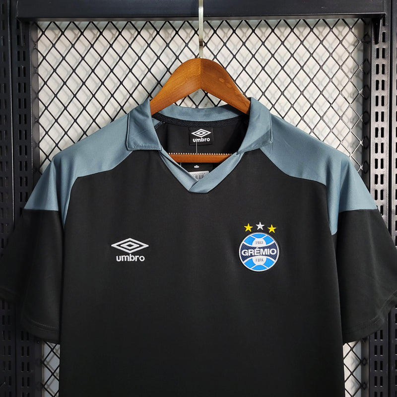 Camisa Pré Jogo Grêmio | 23/24 Torcedor Umbro - Preta