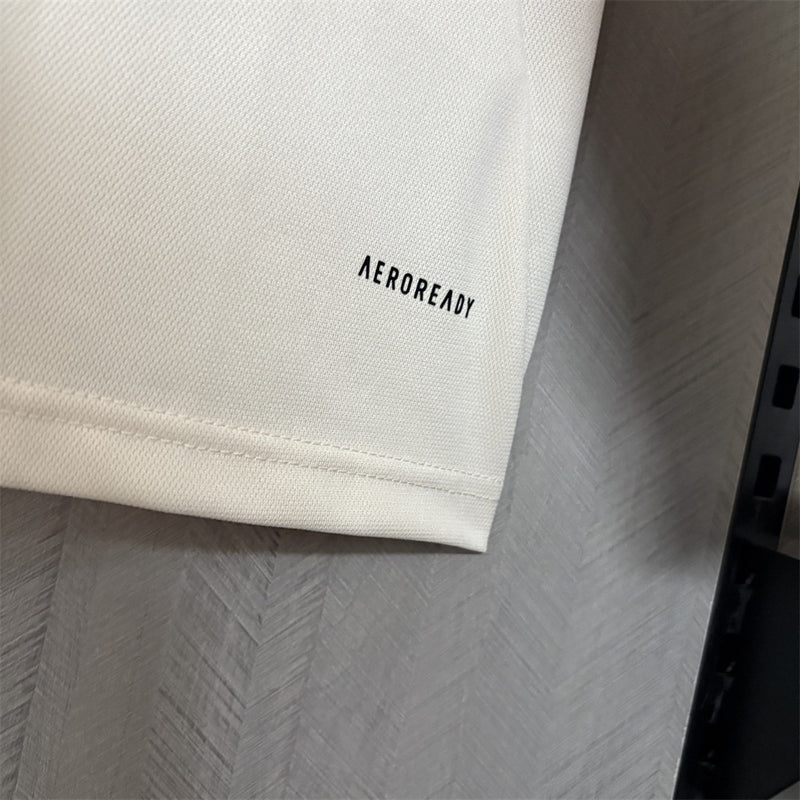 Camisa II Liverpool | 25/26 Torcedor Adidas - Branca e Vermelha - Manga Longa