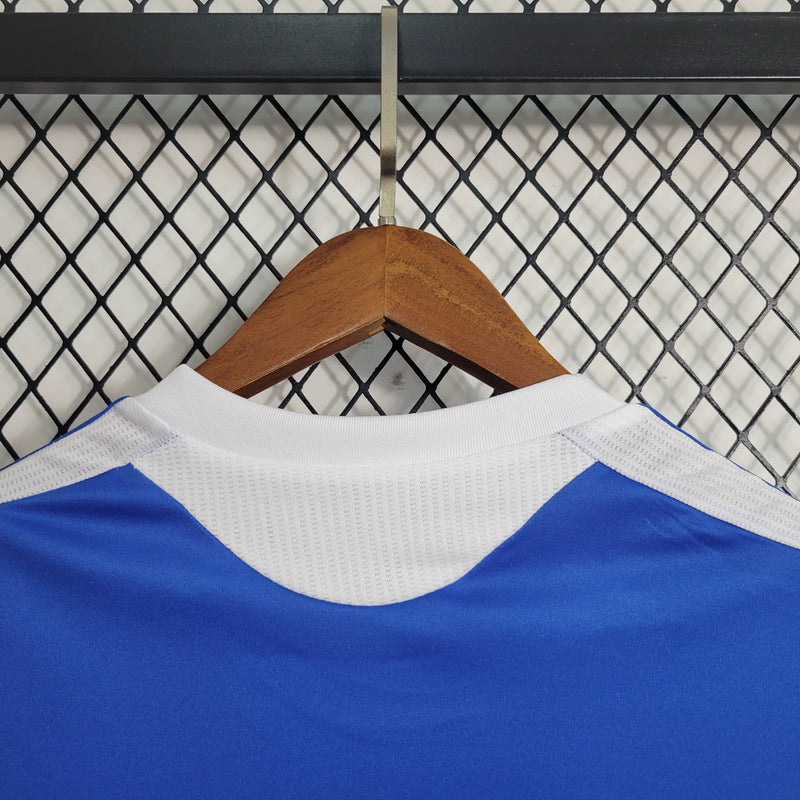 Camisa I Chelsea Retrô | 11/12 Adidas - Azul e Branca - Manga Longa