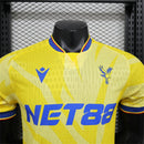 Camisa II Crystal Palace| 24/25 Modelo Jogador Macron - Amarela e Azul