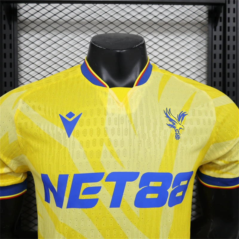 Camisa II Crystal Palace| 24/25 Modelo Jogador Macron - Amarela e Azul