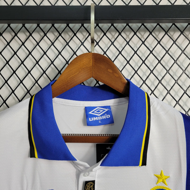 Camisa II Inter de Milão Retrô | 97/98 Umbro - Branca
