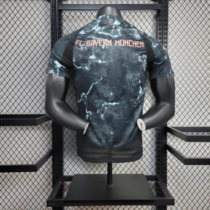 Camisa II Bayern de Munique | 24/25 Modelo Jogador Adidas - Preto e Azul