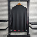 Camisa Goleiro Flamengo | 23/24 Torcedor Adidas - Preta e Rosa - Manga Longa