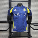 Camisa II Al-Nassr | 24/25 Modelo Jogador Adidas - Azul e Amarelo