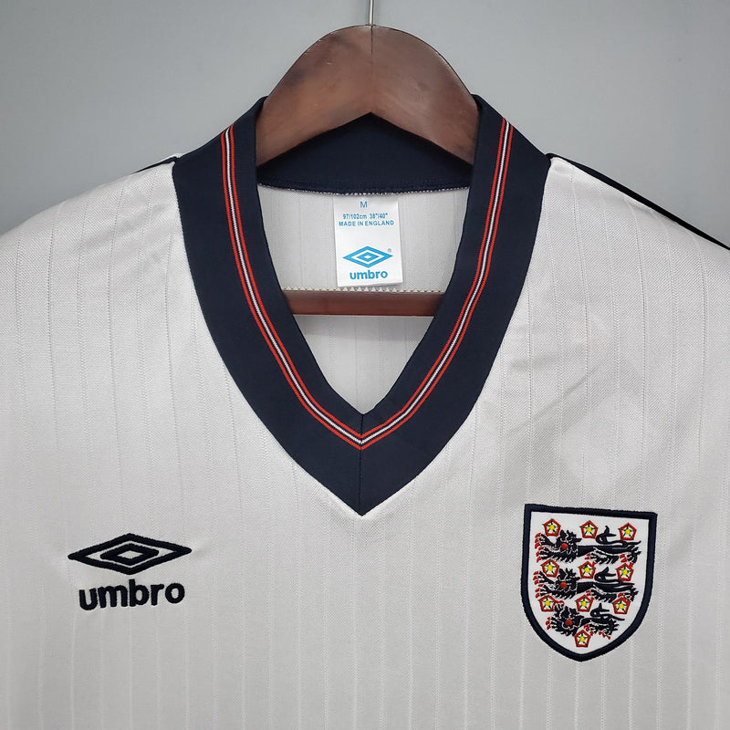 Camisa I Inglaterra Retrô | 94/97 Torcedor Umbro - Branca