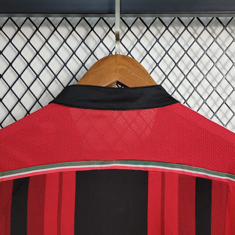 Camisa I Milan Retrô | 14/15 Adidas - Vermelha e Preta