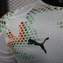 Camisa II Portugal | 2025 Modelo Jogador Puma - Branca (Manga Longa)