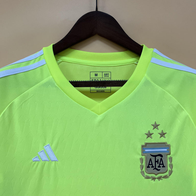 Camisa de Goleiro Argentina | 22/23 Torcedor Adidas - Verde