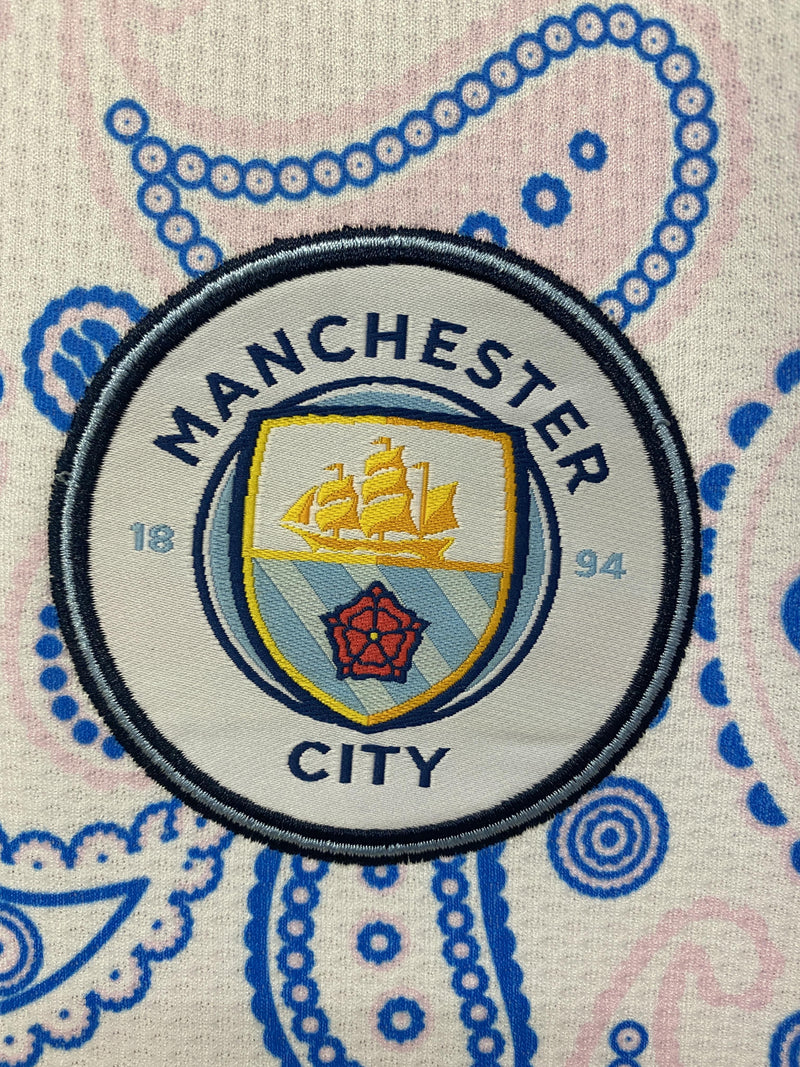 Camisa III Manchester City | 20/21 Torcedor Puma - Branca e Azul