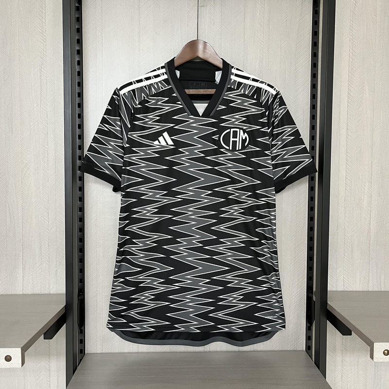 Camisa III Clube Atlético Mineiro | 24/25 Torcedor Adidas - Preta e Branca