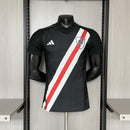 Camisa de Treino River Plate | 23/24 Modelo Jogador Adidas - Preta Vermelha e Branca