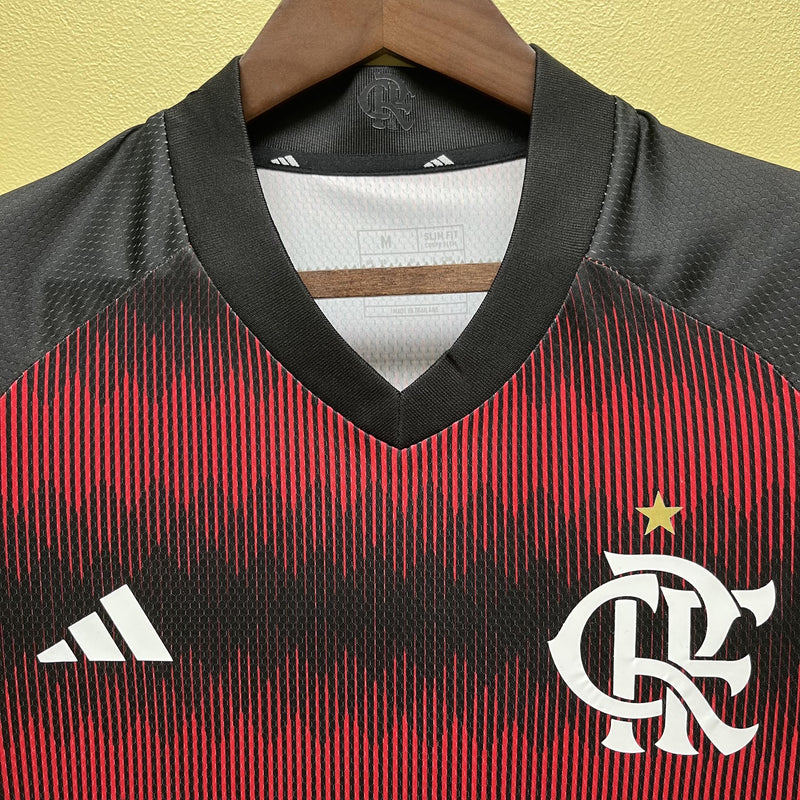 Camisa Edição Especial Flamengo | 23/24 Torcedor Adidas - Vermelha e Preta